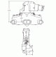 Exhaust Elbow - Dry Joint Riser manifold 7° - Mercruiser 6.72" V6 & V8 - Replaces MerCruiser part # 864309T02 - MC-20-864309 - 51146 - GLM